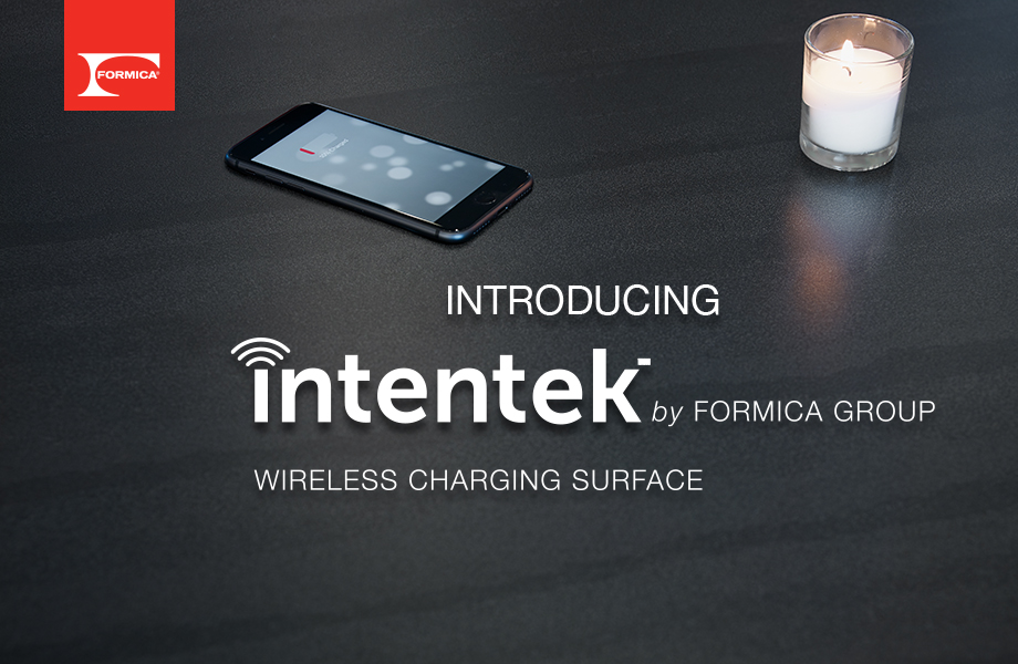 Introducing Intentek™ Wireless Charging Surface by Formica Group
