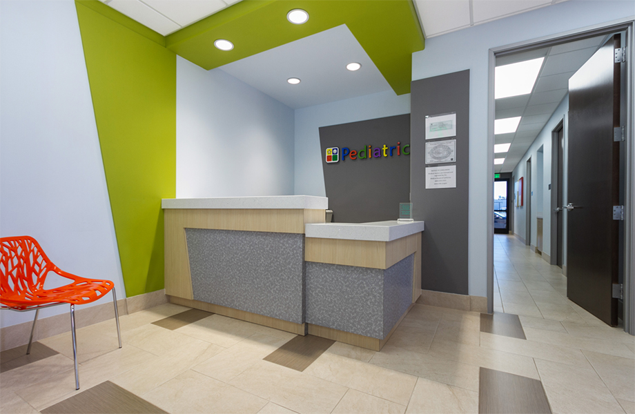 El Monte Medical Plaza – Arcel Design - Mayflower Pediatrics - Formica® Brand Laminates