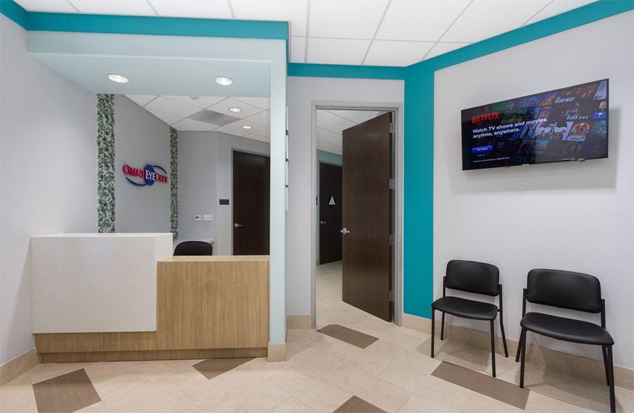 El Monte Medical Plaza – Arcel Design - Omni Eye Care - Formica® Brand Laminates